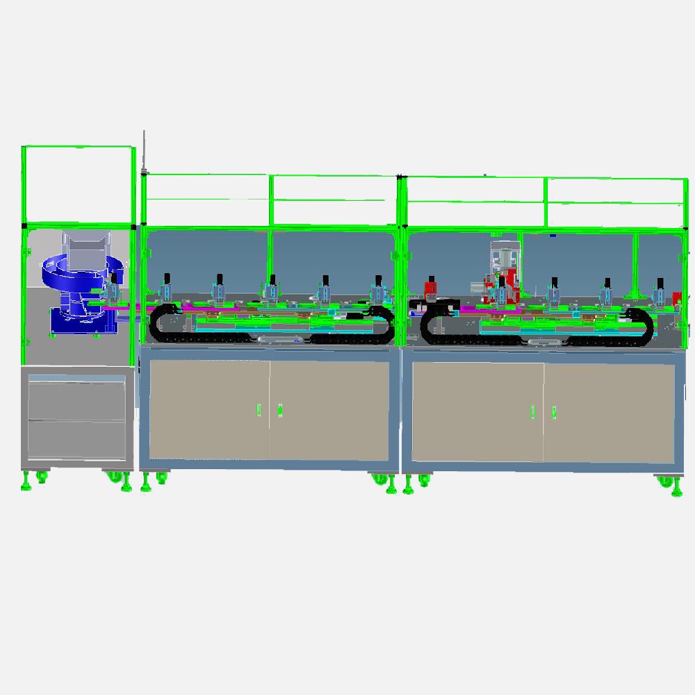 角型オスコネクター自動生産ライン